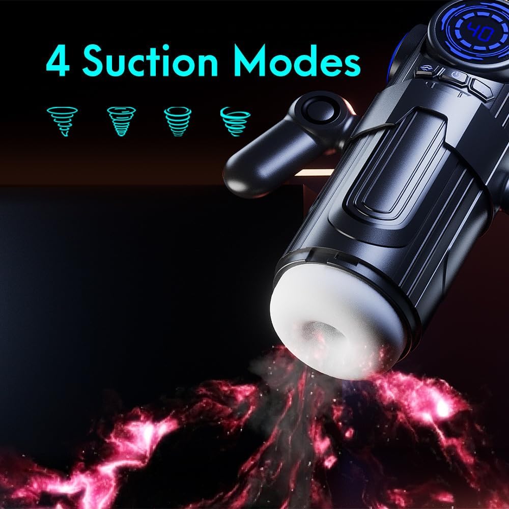 MKGD Masturbateurs Masculins Sextoyse Homme Sexmasturbâteur Sex Toys Télescopiques & Rotation Et Succion Automatique Masturbâteur Homme Mains Libres Vibration 3D Vaginette Véritable Fellation Léchée