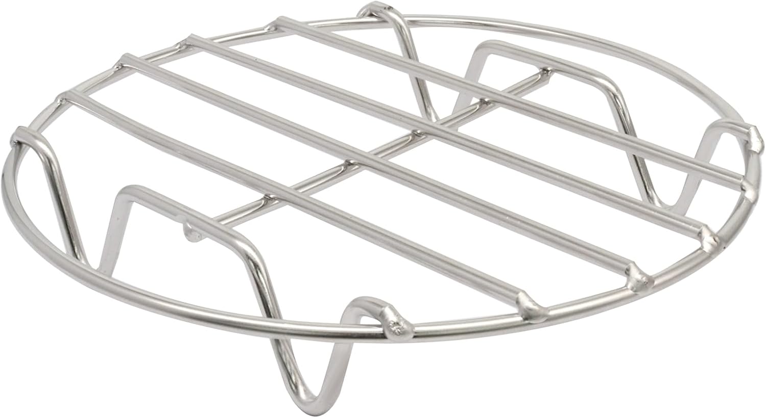 7" Stainless Steel Steamer Rack, 1 PCS, Round