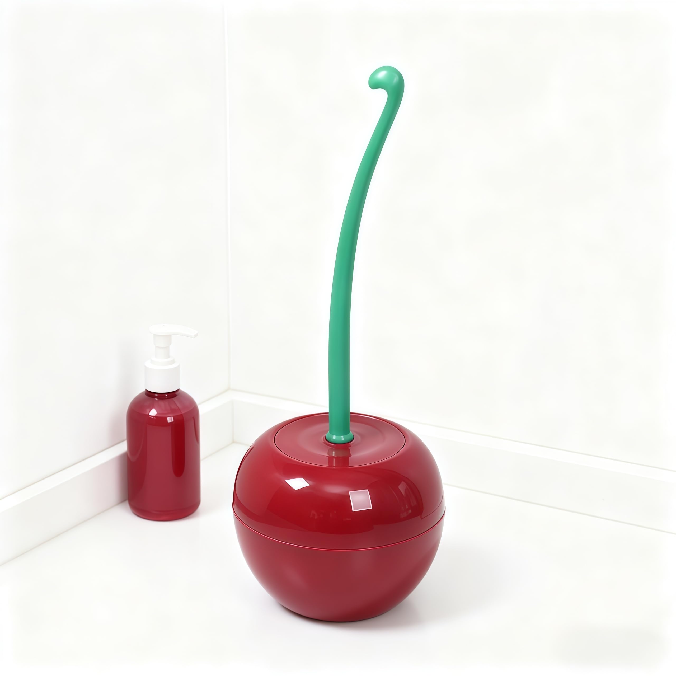 Set scopino for WC in ABS con supporto