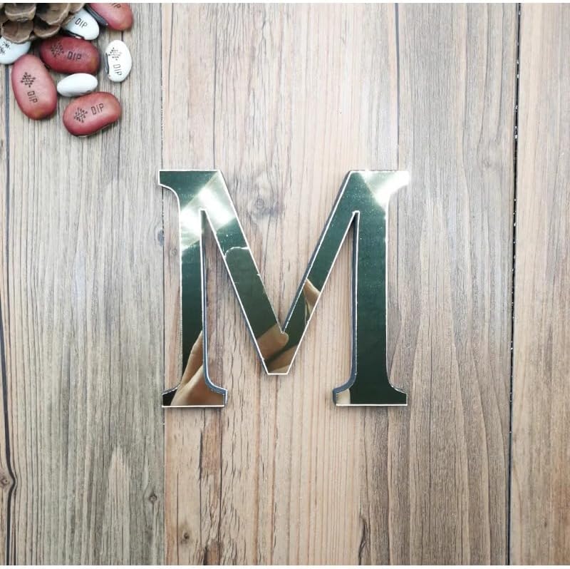 الحصري - ملصقات حائط من الاكريليك بتصميم مراة مكونة من 26 حرفً... - view 1