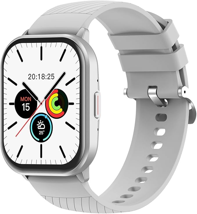 Relógio Digital Feminino Masculino Smartwatch Inteligente Bluetooth, Full Touch a Prova d ‘água IP68 com 120+ Modos de Exercício e Esporte, Cinza Relógio Digital Feminino Masculino Smartwatch Inteligente Bluetooth, Full Touch a Prova d ‘água IP68 com 120+ Modos de Exercício e Esporte, Cinza