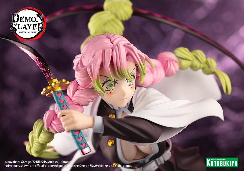 Amazon.co.jp: コトブキヤ 鬼滅の刃 甘露寺蜜璃 ARTFX J 像 : ホーム 