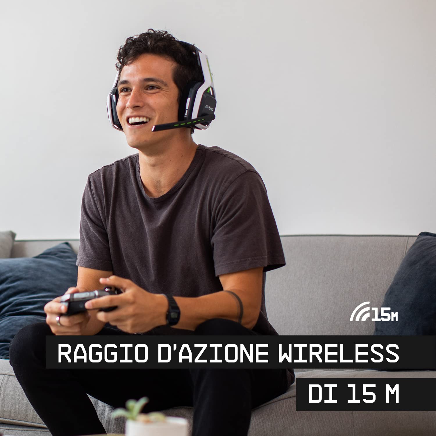 ASTRO Gaming A20 Wireless Gen 2 per Xbox Series X|S/Xbox One/PC/Mac Cuffia con microfono - Bianco/Verde