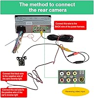 Vista 9 de Estéreo de coche de un solo DIN, CarPlay de 6.36 pulgadas y radio con pantalla táctil IPS Android Auto con Bluetooth con cámara de respaldo
