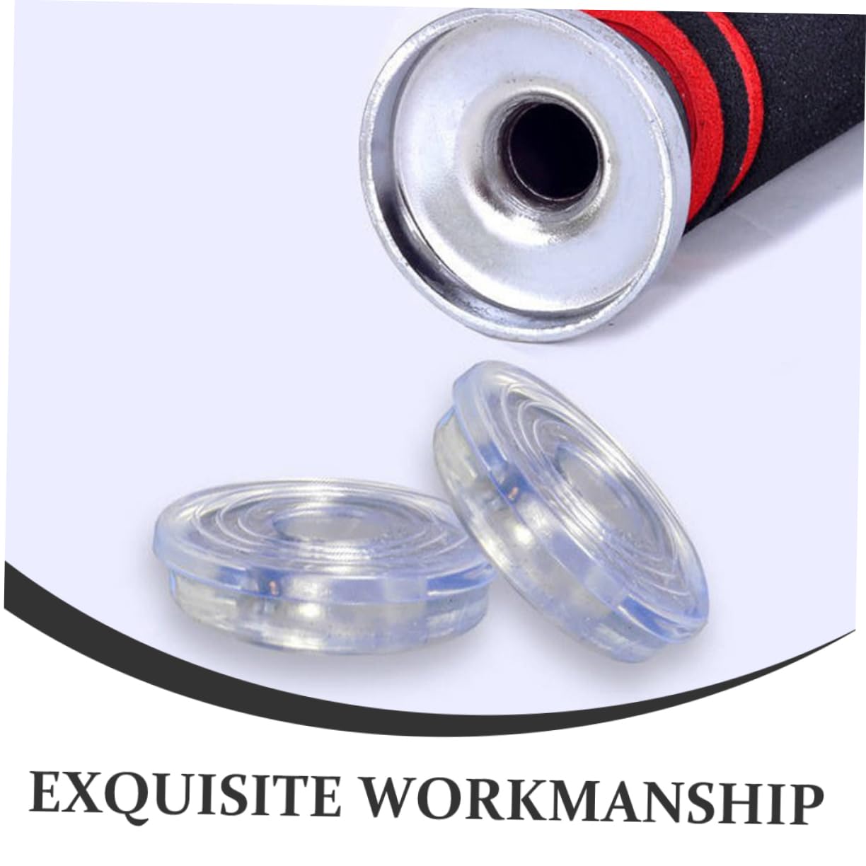 GALPADA Almohadillas Antideslizantes para Barra De Dominadas Fijación Segura con Ventosas Protección para Puertas Accesorios De Entrenamiento Casa Instalación Y 2 Piezas X 5