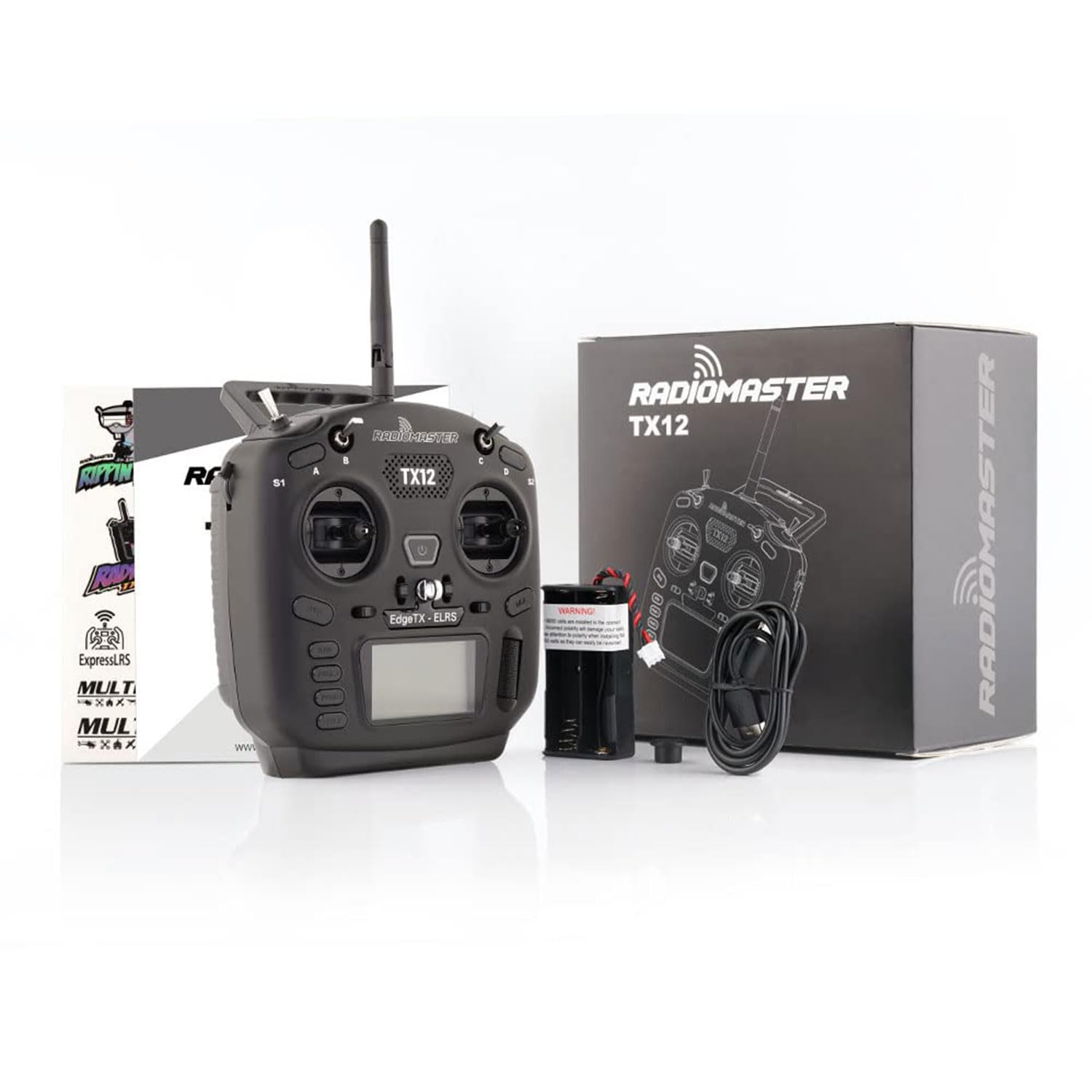 Amazon | captainrc RadioMaster TX12 MKII 16chホールジンバル OPENTX