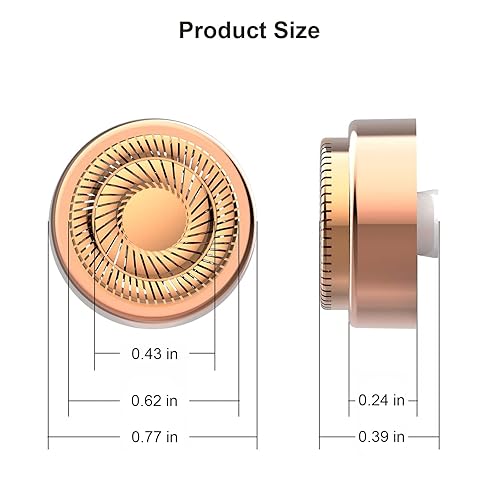 Miniatura 3 de 4 cabezales de repuesto LinMei compatibles con GEN 2 Finishing Touch Flawless removedor de pelo sin dolor para mujer