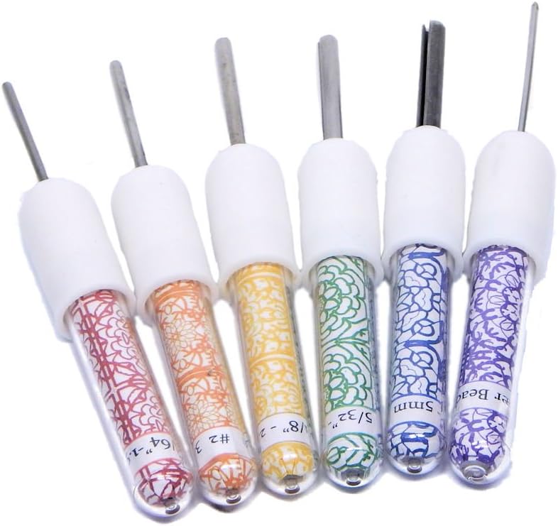 Rainbow Filigree, 5 Slotted Paper Bead Rollers