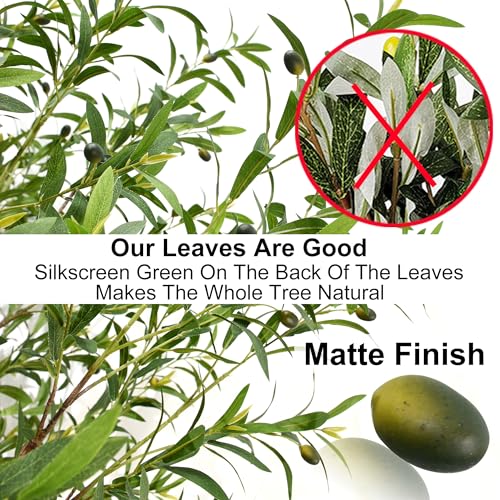Faux-Olive-Tree-Artificial-Olive-Trees-Artificial-Indoor-8-Feet-96-inches-Realistic-Potted-Silk-Indoor-Large-Fruit-for-Home-Offices-Living-Rooms-Bedrooms-Stairs-and-Foyer-Decor Faux Olive Tree Artificial Olive Trees Artificial Indoor 8 Feet 96 inches Realistic Potted Silk Indoor Large Fruit for Home Offices Living Rooms Bedrooms Stairs and Foyer Decor