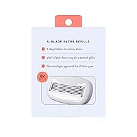 Vista 8 de Billie Cuchillas de recambio de maquinilla de afeitar para mujer Cartuchos de 5 cuchillas - 8