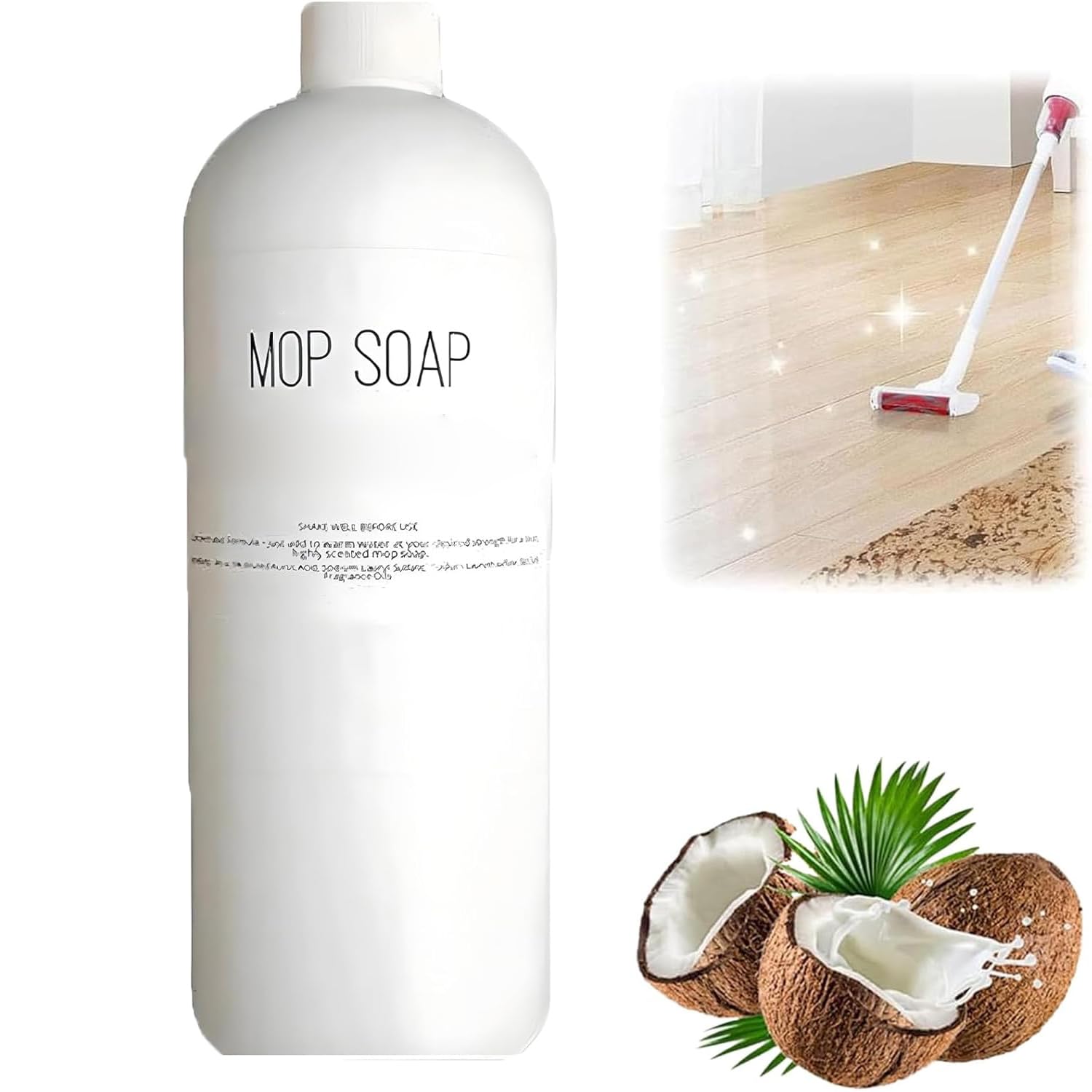 Brazilian Waves Mop Soap, Mop Soap for Floor Cleaning, Mops Soaps Brazilian Wave, Highly Scented Floor Cleaning Mops Soaps, Multisurface Bathroom & Kitchen Cleaner Supplies (1)