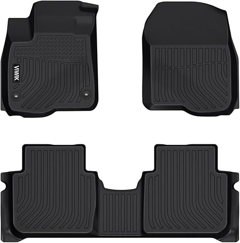 Miniatura 19 de VIWIK - Alfombrillas para Nissan Pathfinder de 7 plazas 2013-2020 / QX60/ JX35 2013 2014-2020, juego completo de alfombrillas de coche