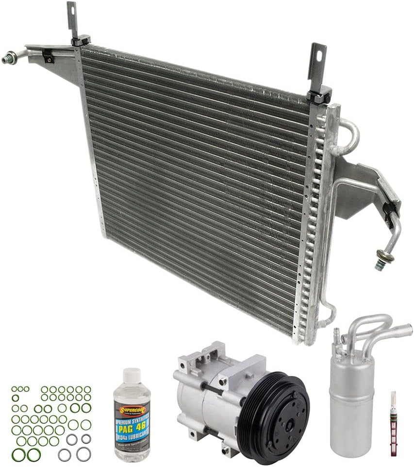 A/C Kit w/AC Compressor Condenser Drier For Ford Ranger 2.3L 1996 1997 - BuyAutoParts 60-89467CK New
