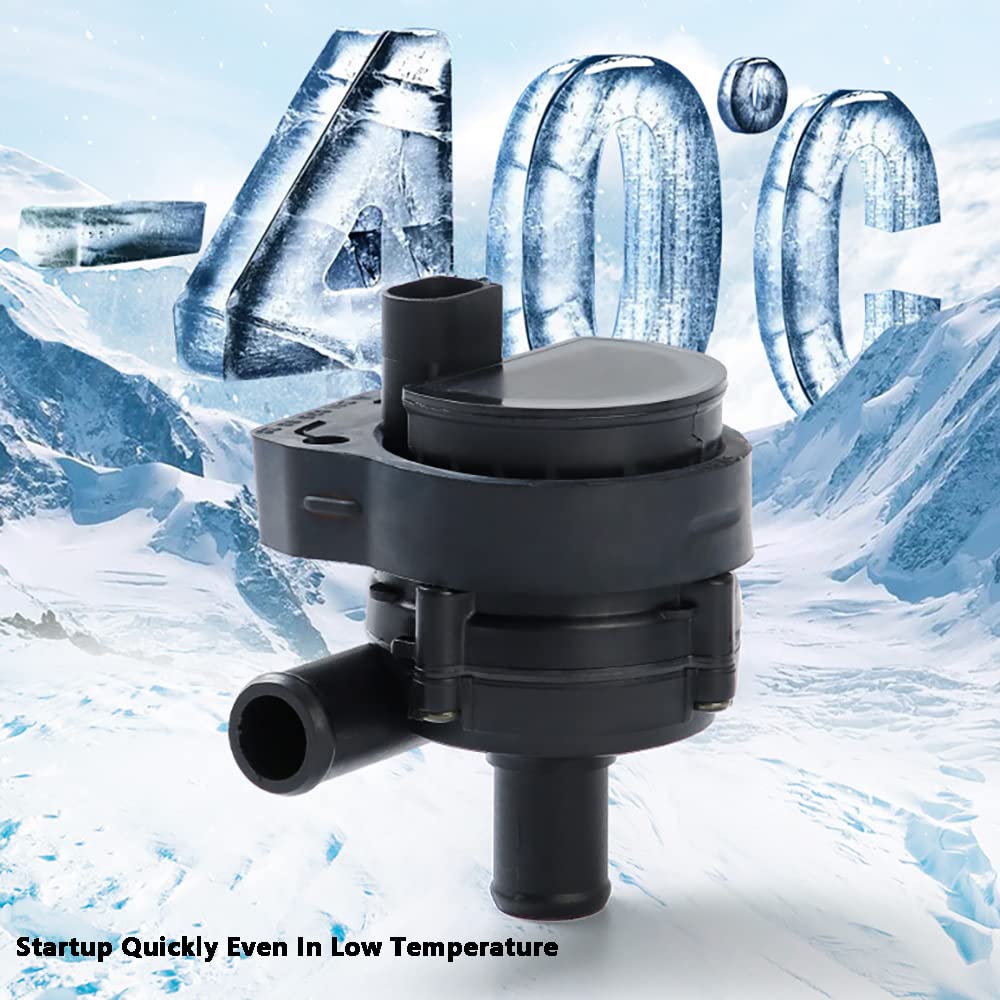 Bomba de agua del motor del coche Riloer, reemplazo de la bomba de agua de refrigerante auxiliar eléctrica automática, se adapta a M-ercedes-B-enz W204 W205 W207 W212 W213 W222 W253 2003-2012