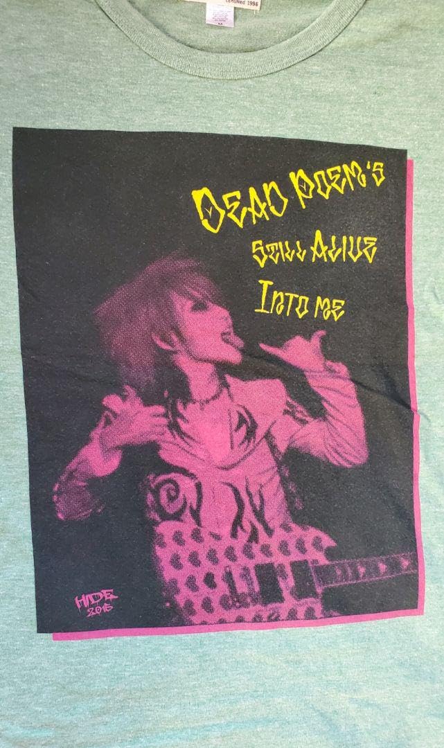 b*e様 XJAPAN hide Tシャツ　ツアーグッズ Amazon.co.jp: XJAPAN hide グッズ Tシャツ Mサイズ : おもちゃ