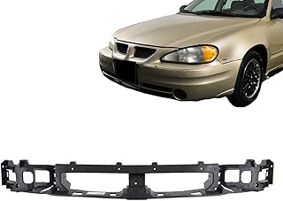 Front Plastic Head Lamp Mounting Header Panel Compatible For 1999-2005 Pontiac Grand Am Fits 22619076 GM1220165