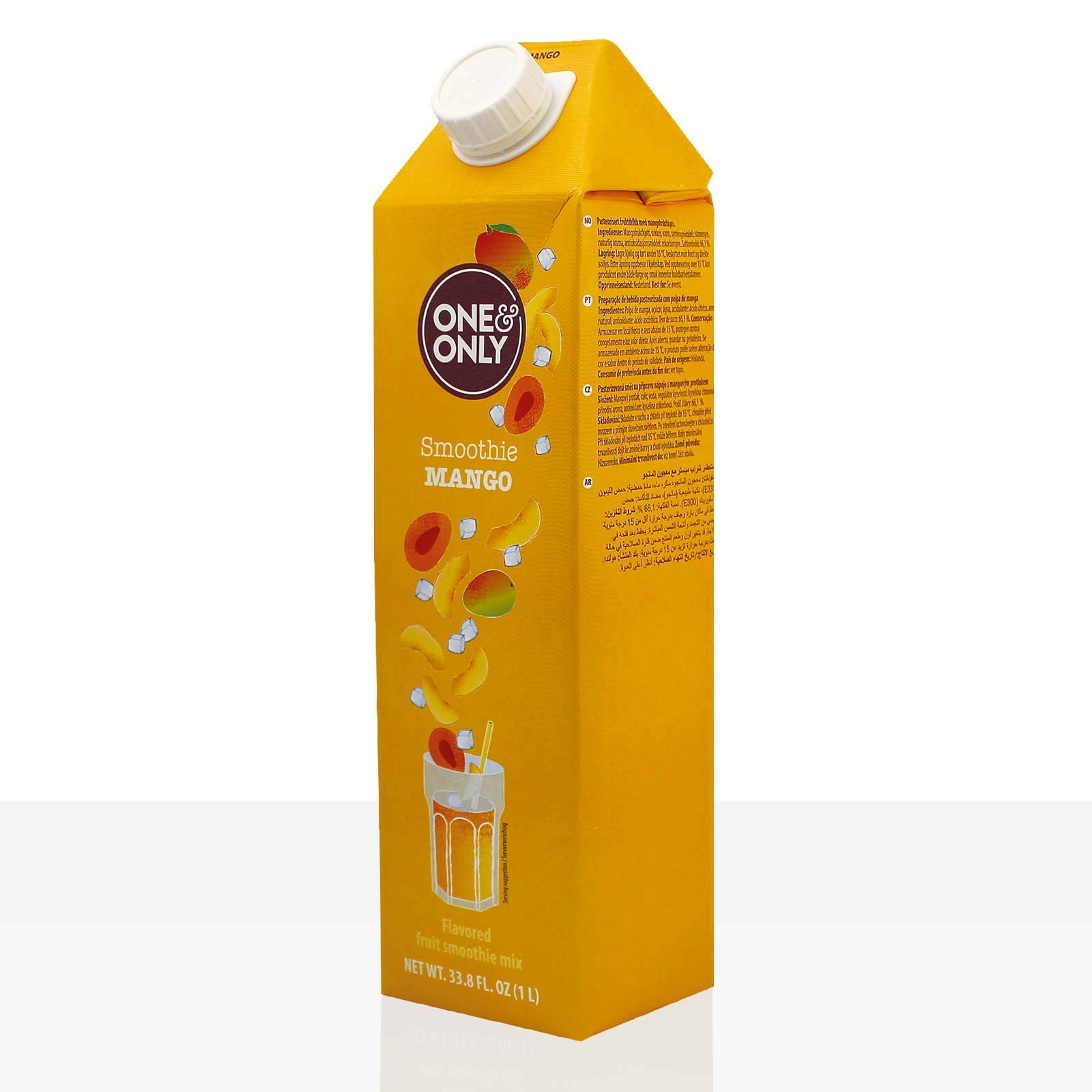 One&Only Smoothie Mango 6 x 1l