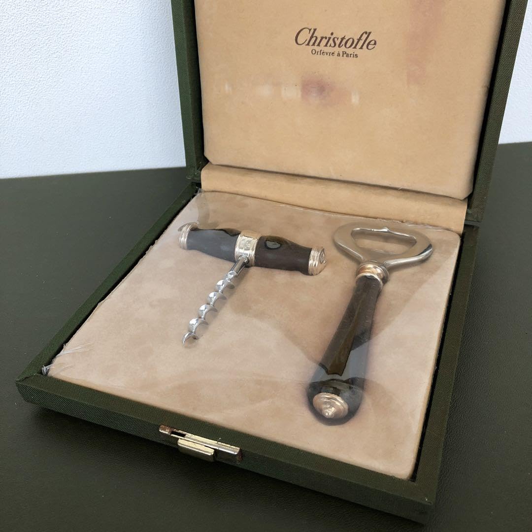 コルク抜き&栓抜きセット christofle Paris Christofle champagne