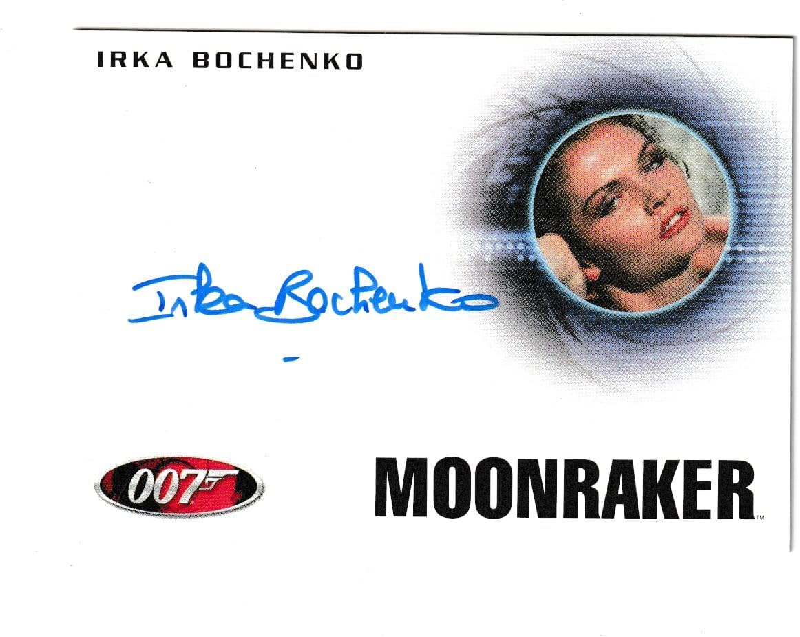 Irka Bochenko James Bond Autographs & Relics Autograph Trading Card #A212 - Moonraker, Blonde Beauty