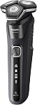 Philips Shaver Series 5000, Wet & Dry Electric Shaver, with SkinIQ Technology, Pop-up Trimmer, Charging Stand, Deep Black, Model S5898/25
