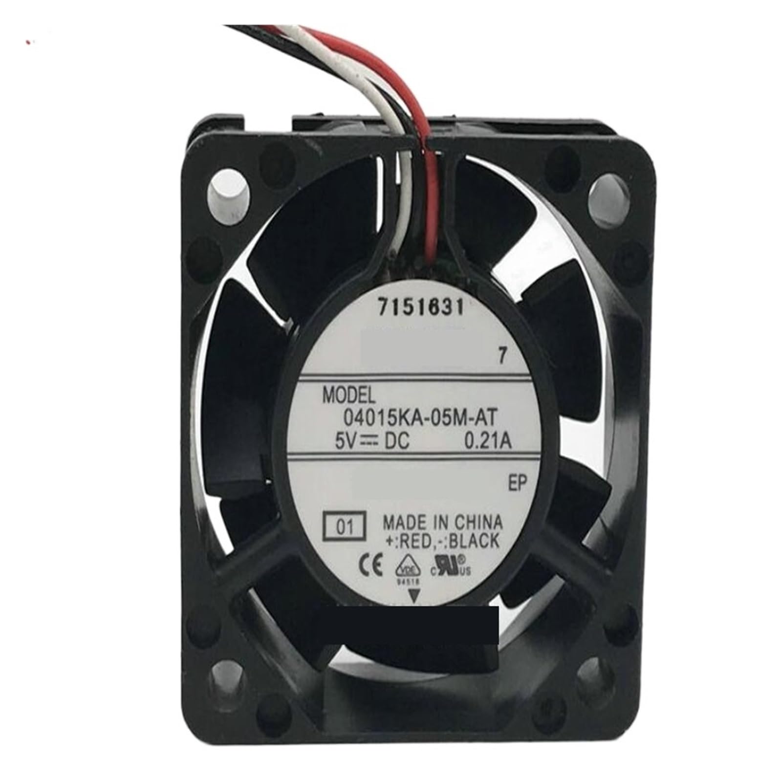 Vdoqtljt One Color 04015Ka-05M-At 4015 4Cm 5V 0.21A Three-Line Cooling Fan
