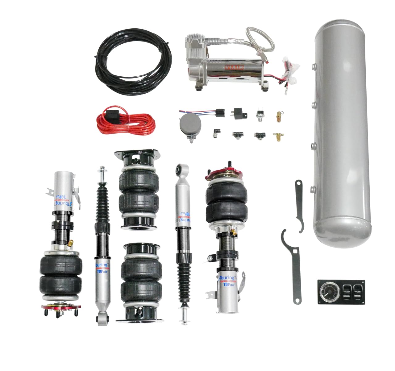 Suspension Airbag TOPair Avec Gestion VITAL Pour Honda S2000 2000-2009 TT-H104-ARE