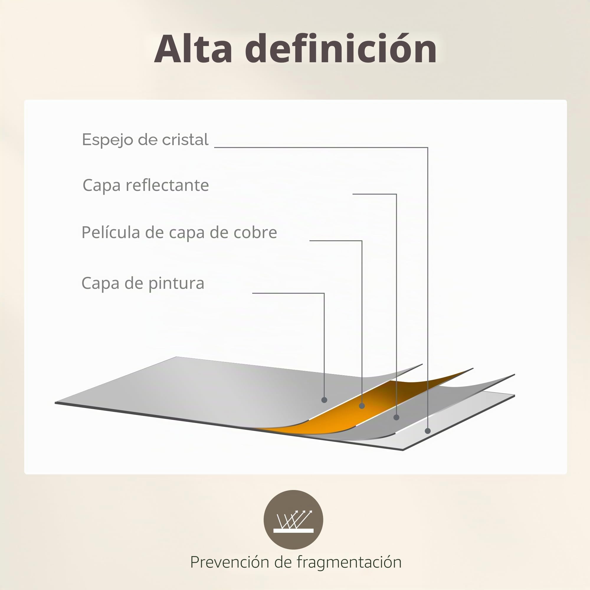 HOMCOM Espejo moderno estilo ventana, espejo para dormitorio y salón con montaje vertical y horizontal, 110 x 50 cm, negro