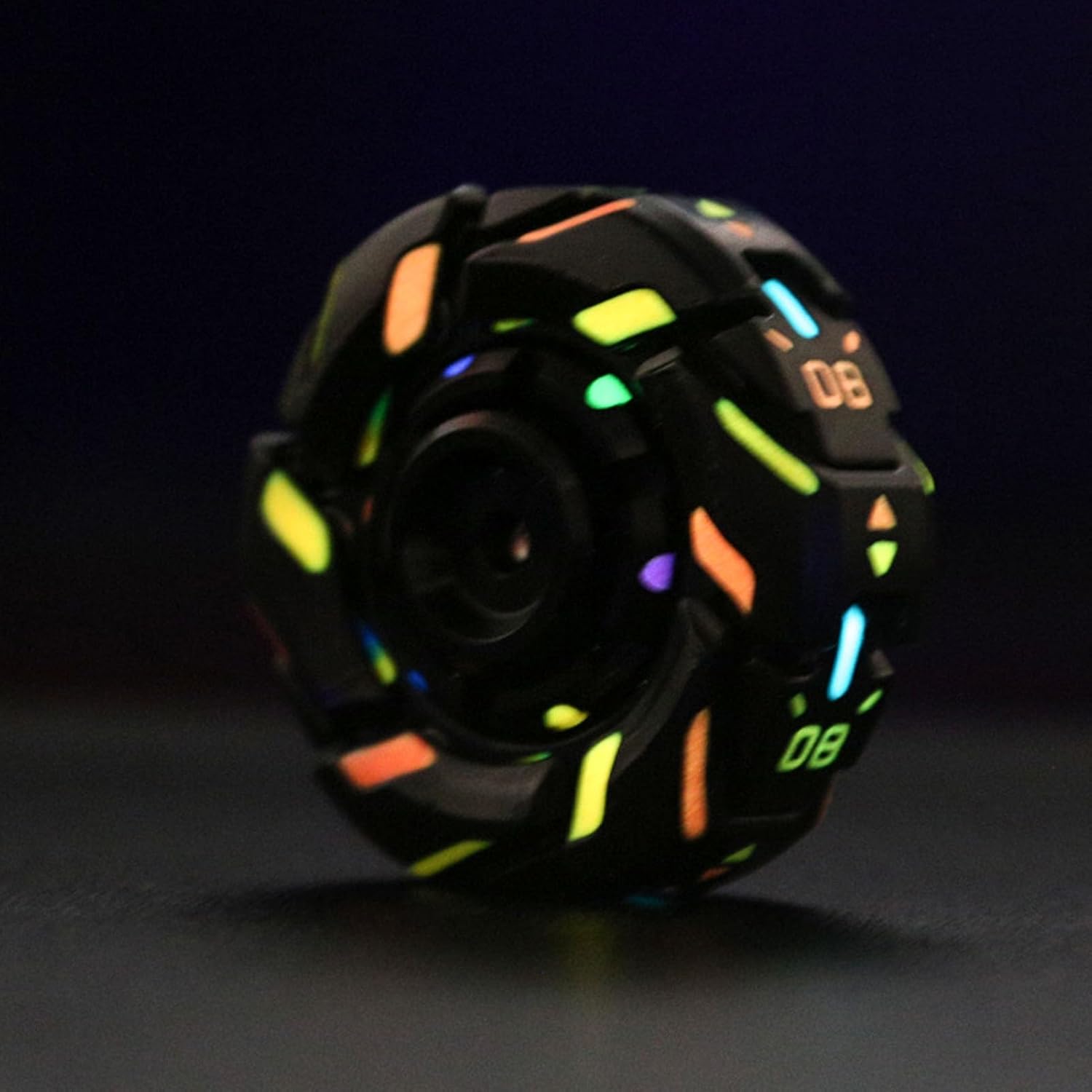 Fingertip Gyroscope Toy - Metal Fingertip Toy for Adults - Portable, Handcrafted, Office, Home, Station