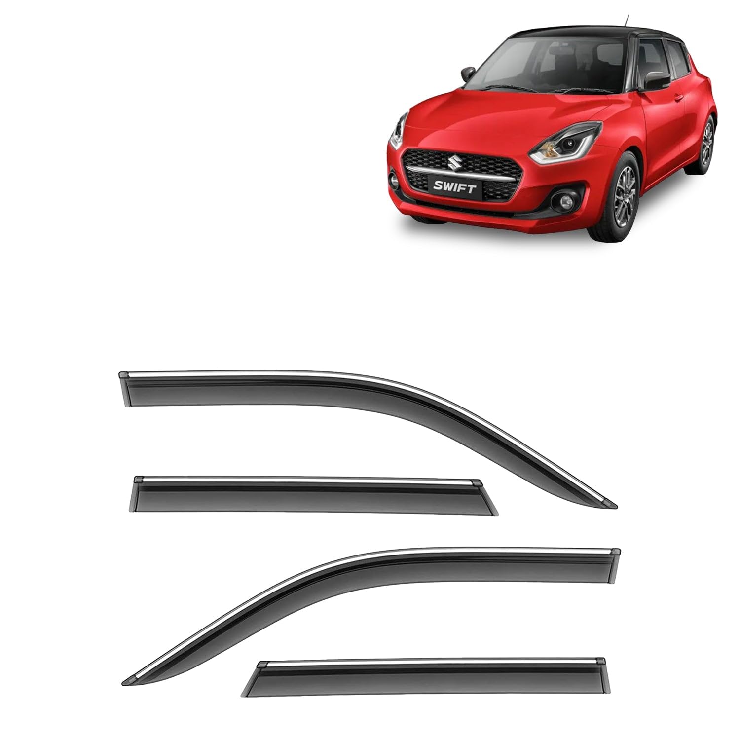 Deflettore aria - pioggia Suzuki Swift 2005>2009 - G3 Suzuki Swift 2005 > 2009 5 porte | Bep's