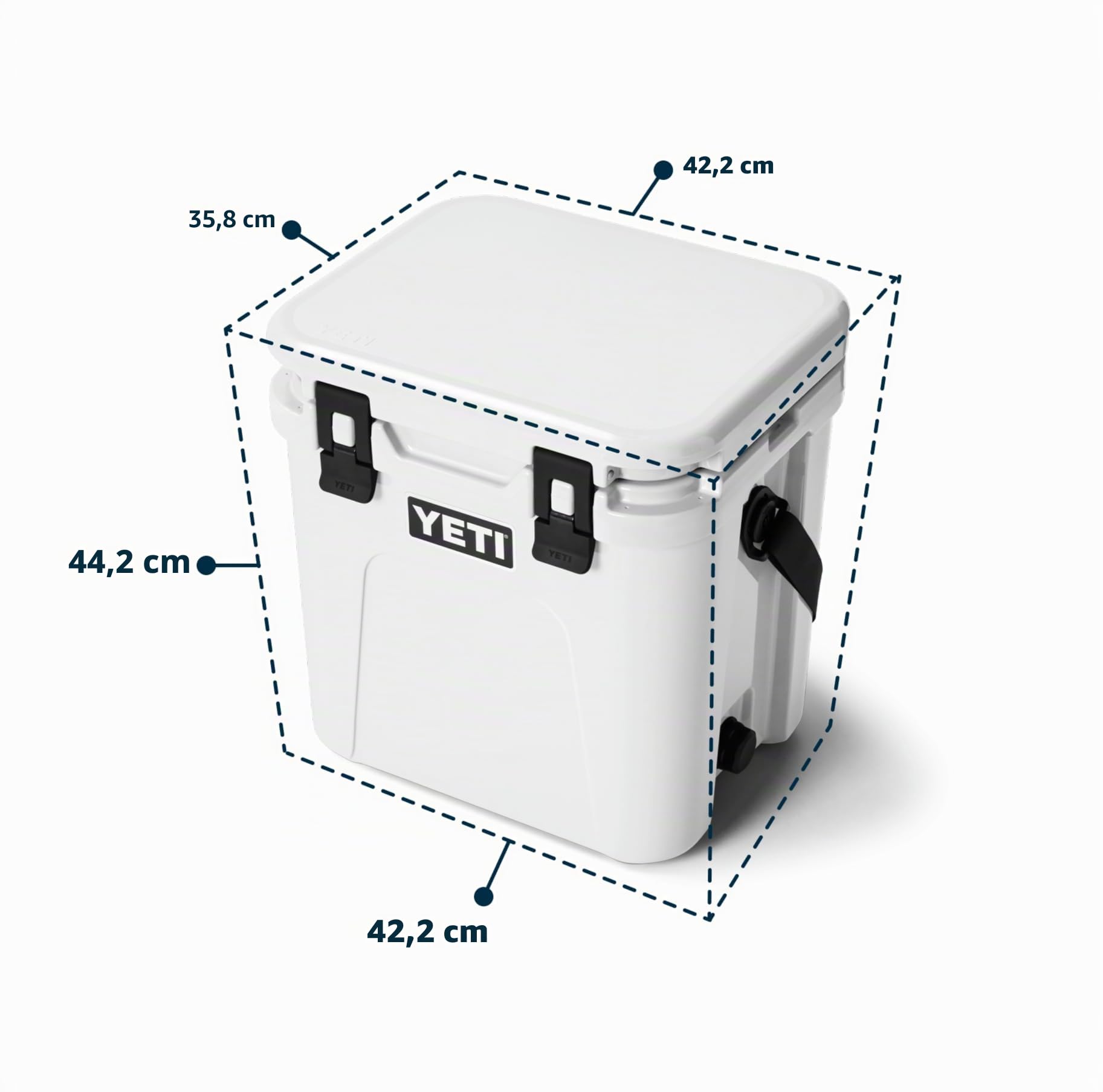 YETI Roadie 24 Cool Box 2.0, enfriador duro aislado, color carbón