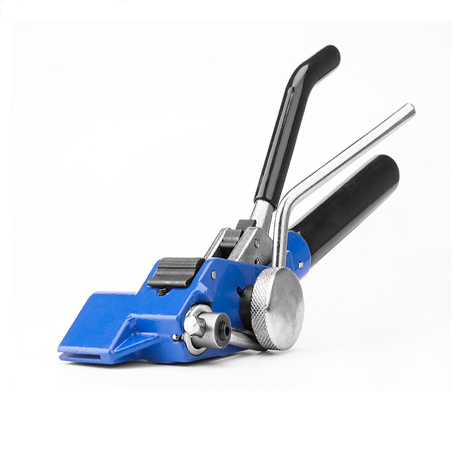 JKJZSALJ Stainless Steel Strapping Tensioner, Manual Cable Ties Tension Cutting Fastening Tool, Within 25Mm Application Width,For High Tensile Heavy Duty Packaging