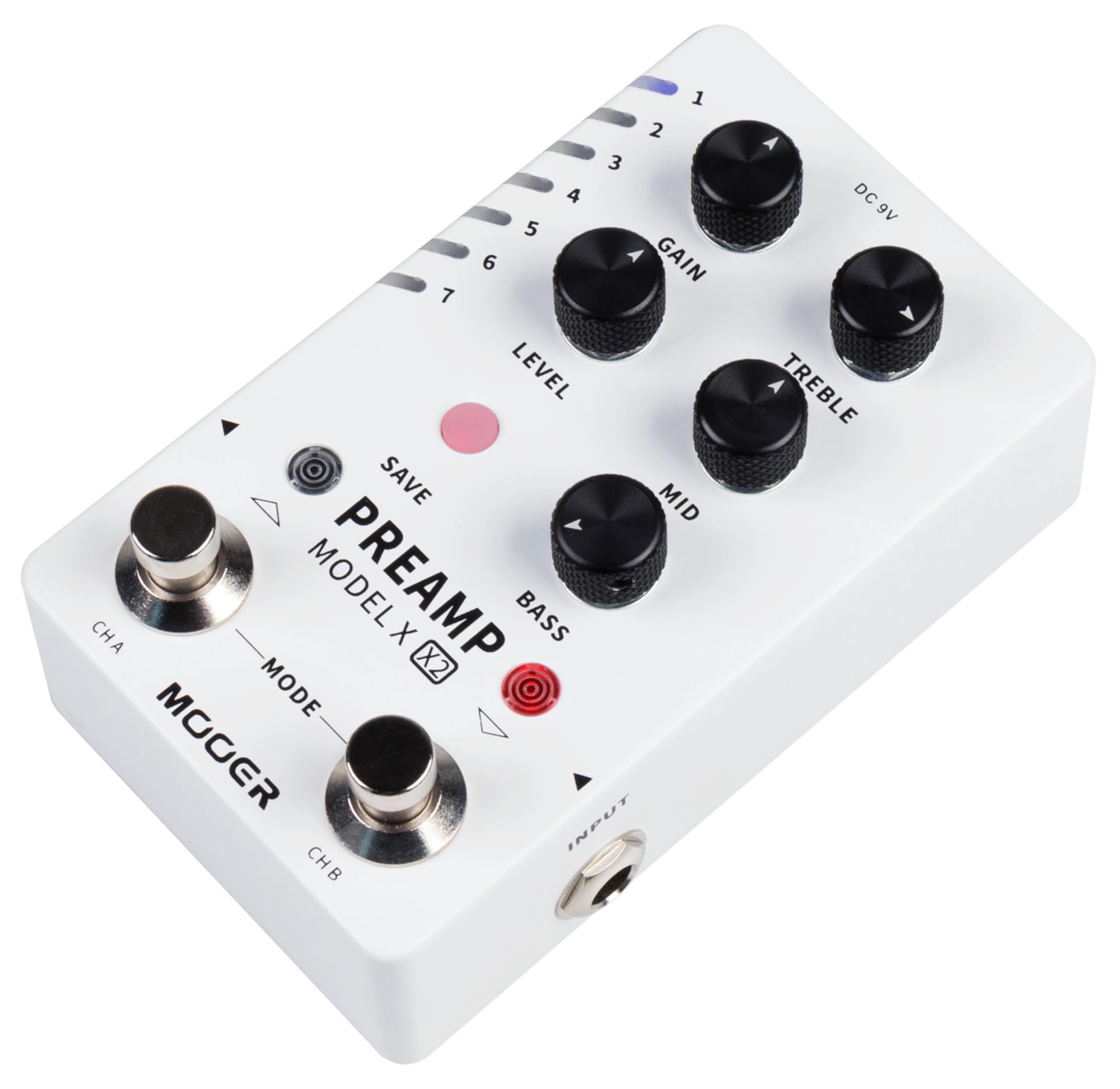 Mooer Preamp Model X2 - Preamp Digital Dual Channel