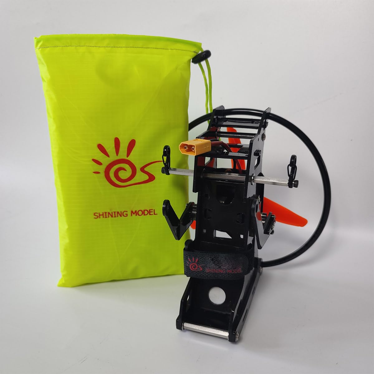 RC Parapendio 2,4 G GTS Mini Parapendio modello, parapendio ad alta velocità, apertura alare 1,5 m, nylon ombrello colore casuale – RTF