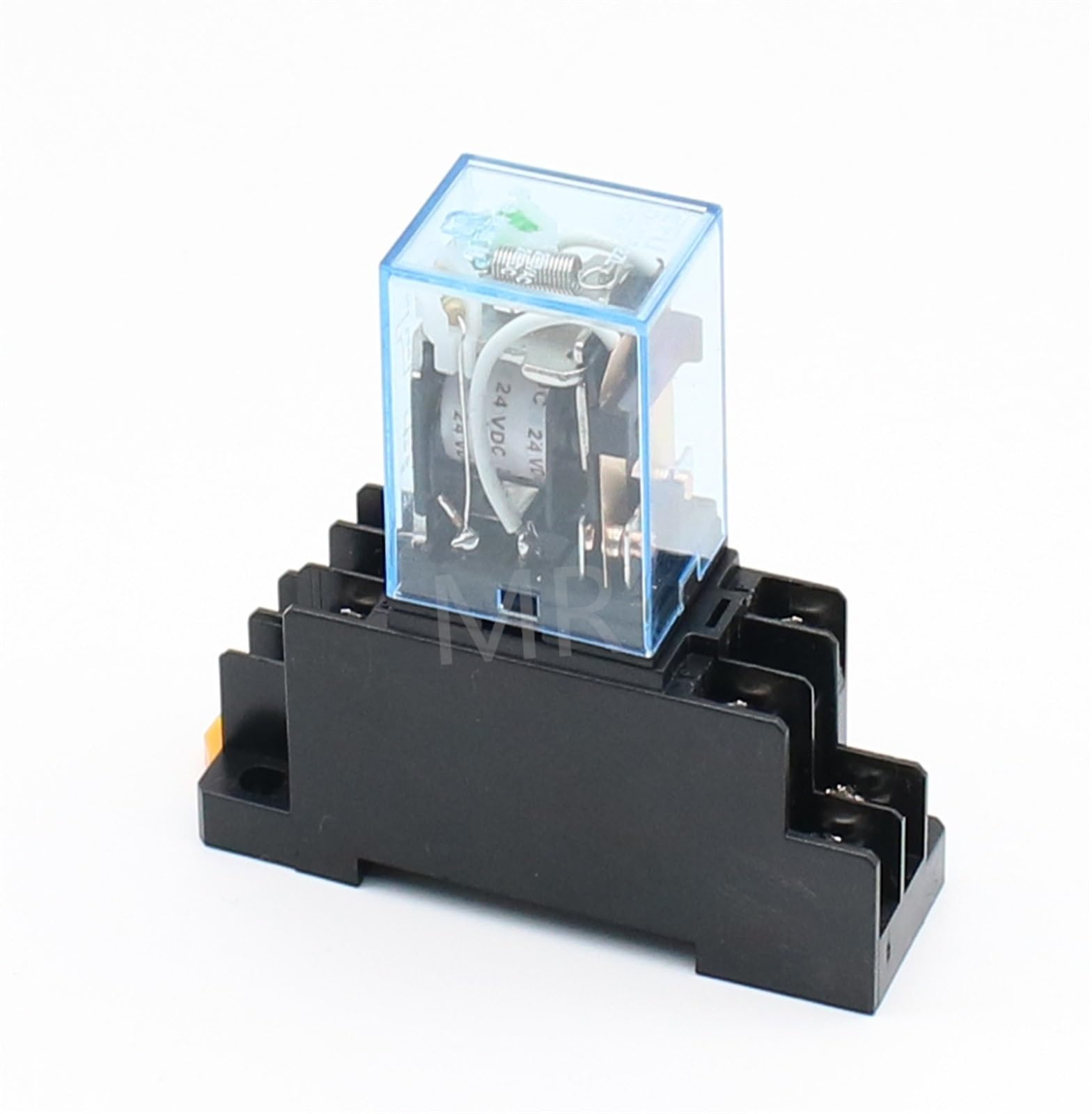 WBNFFUCYU 10sets Time Relay LY2 DC110V AC110V AC220V AC380V Small 10A 8 Pins Coil DPDT with Socket Base(Ac,12V)