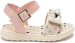 Sandalia Infantil Menina Tininha Casual Estampa Coração