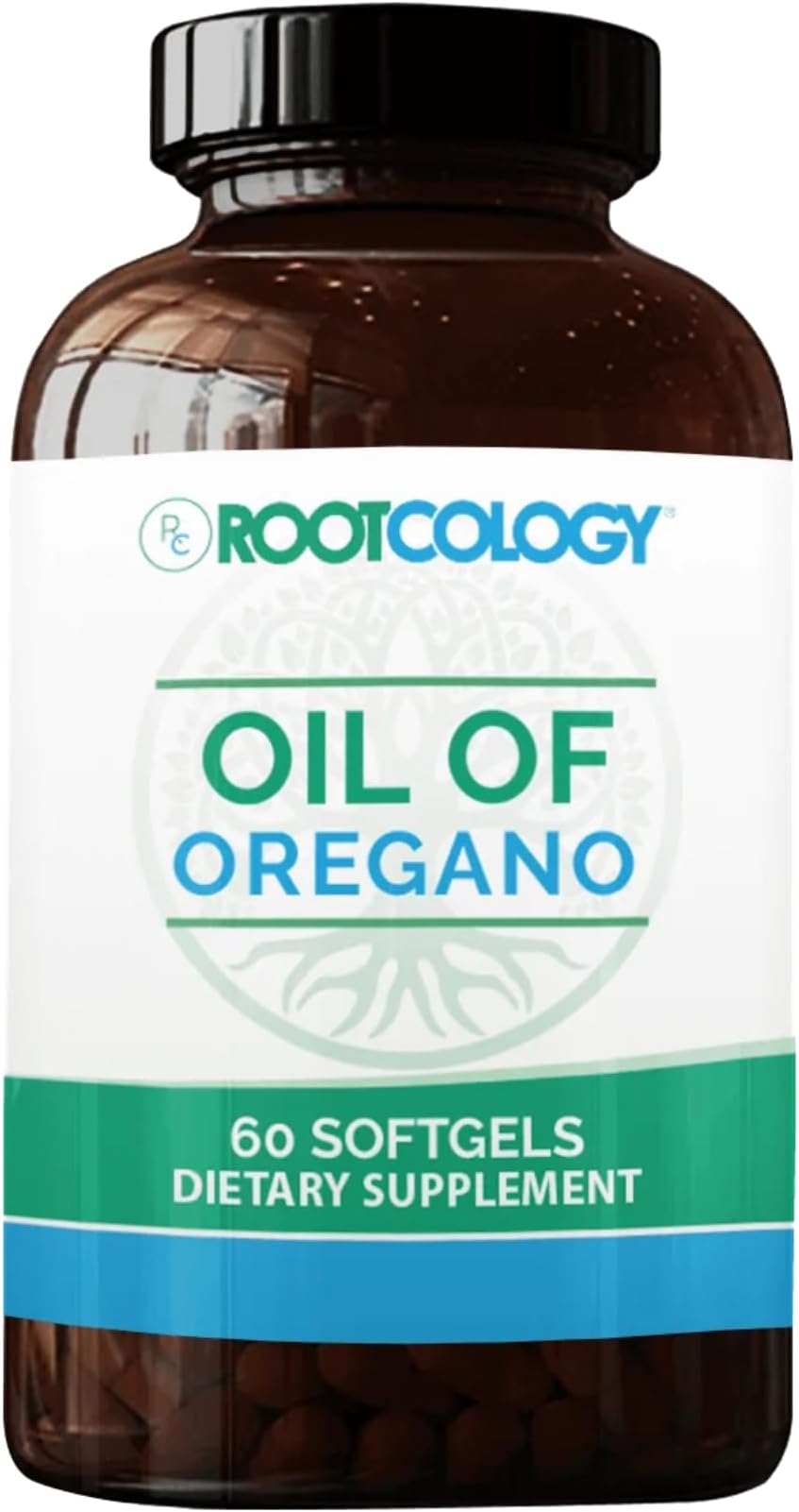 by Dr. Izabella Wentz | Oil of Oregano | Bioactive Oregano Softgels to Support A Balanced Gut | Antioxidant Protection for Intestinal Health | 60 Softgels