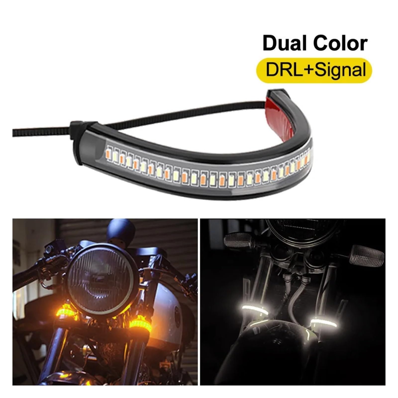 Indicatore di direzione per motocicletta a LED 12V DRL Indicatoris Motos