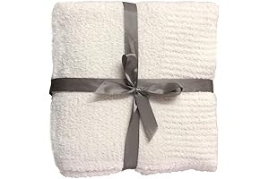 Knitted Throw Blanket, Soft and Warm Blanket