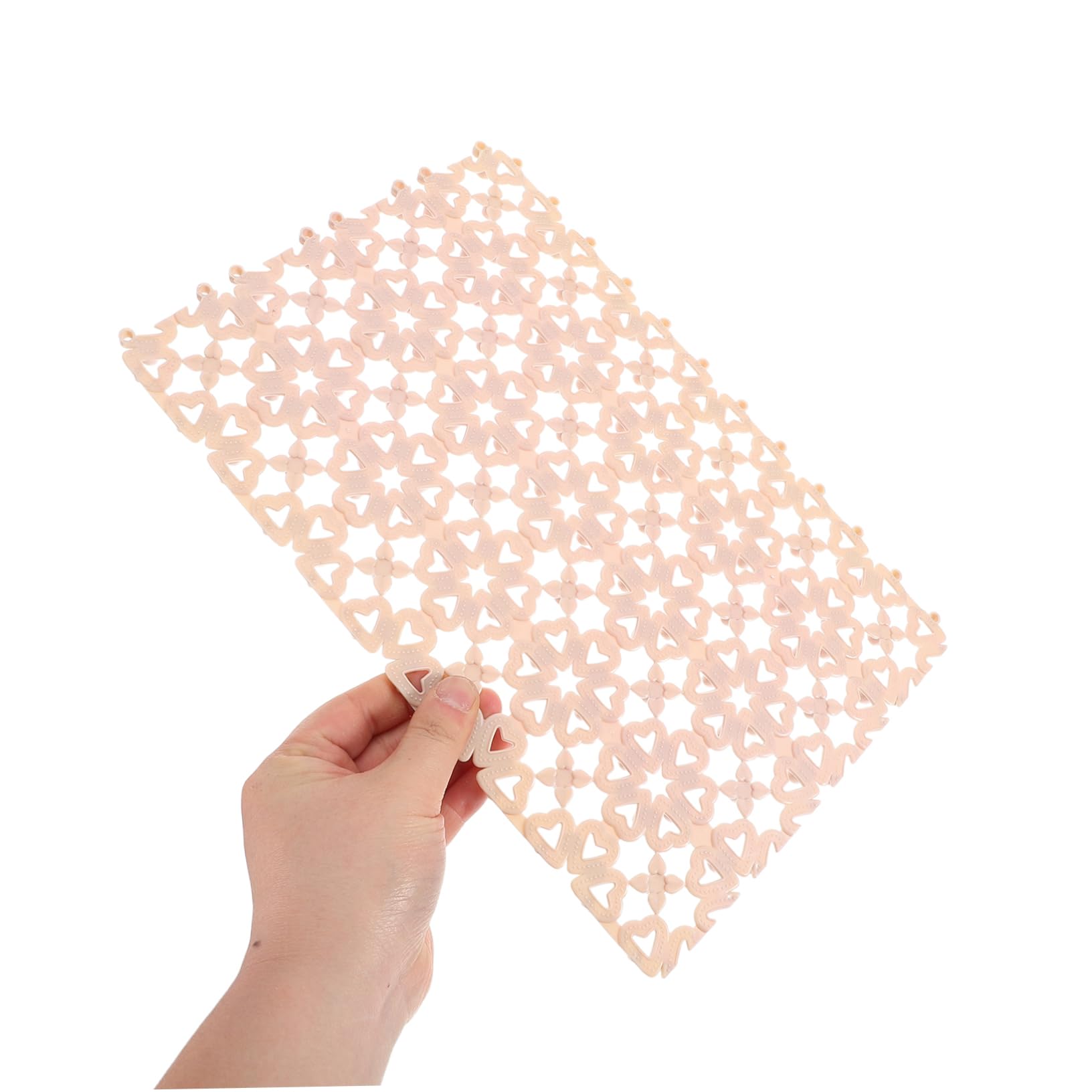Sosoport Kaninchenkäfigboden aus PVC Bodenmatte für Haustiere mit Loch Einfache Montage für Kaninchen und Hundekäfige 10 Stück-Pack