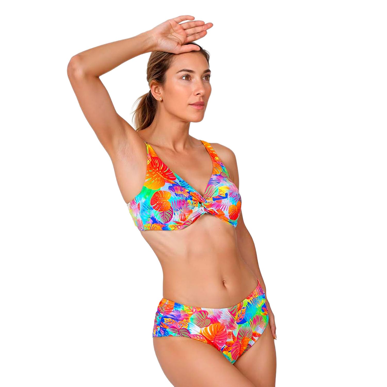 Bikini donna con ferretto e spalline regolabili TEGB1327C