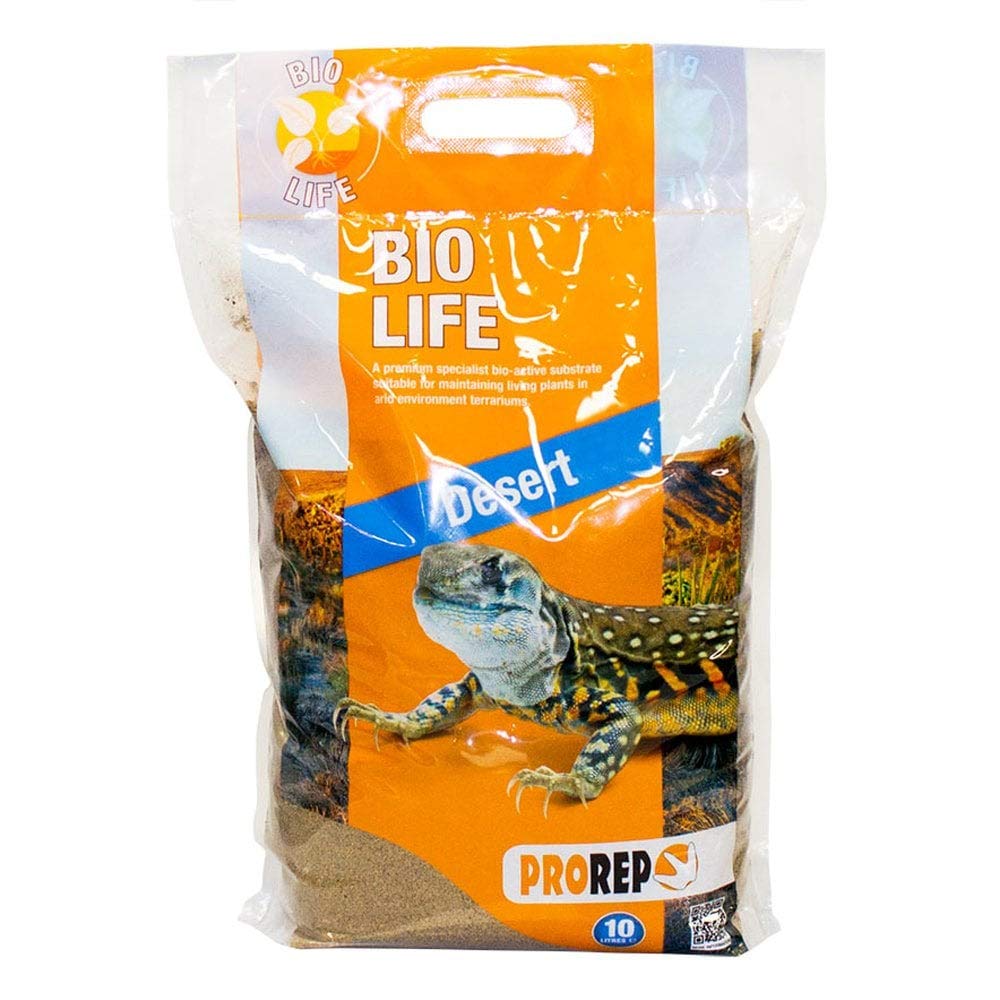 ProRep Bio Life Desert Substrate 10L | Bio Life Desert Substrate | Forest | Living Plant Terrariums | 10L Bag