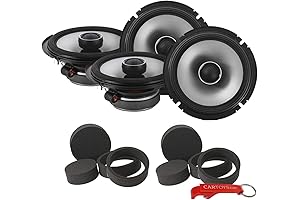 Series S2-S65 6.5' 2-Way 240 Watt Coaxial Car Speakers