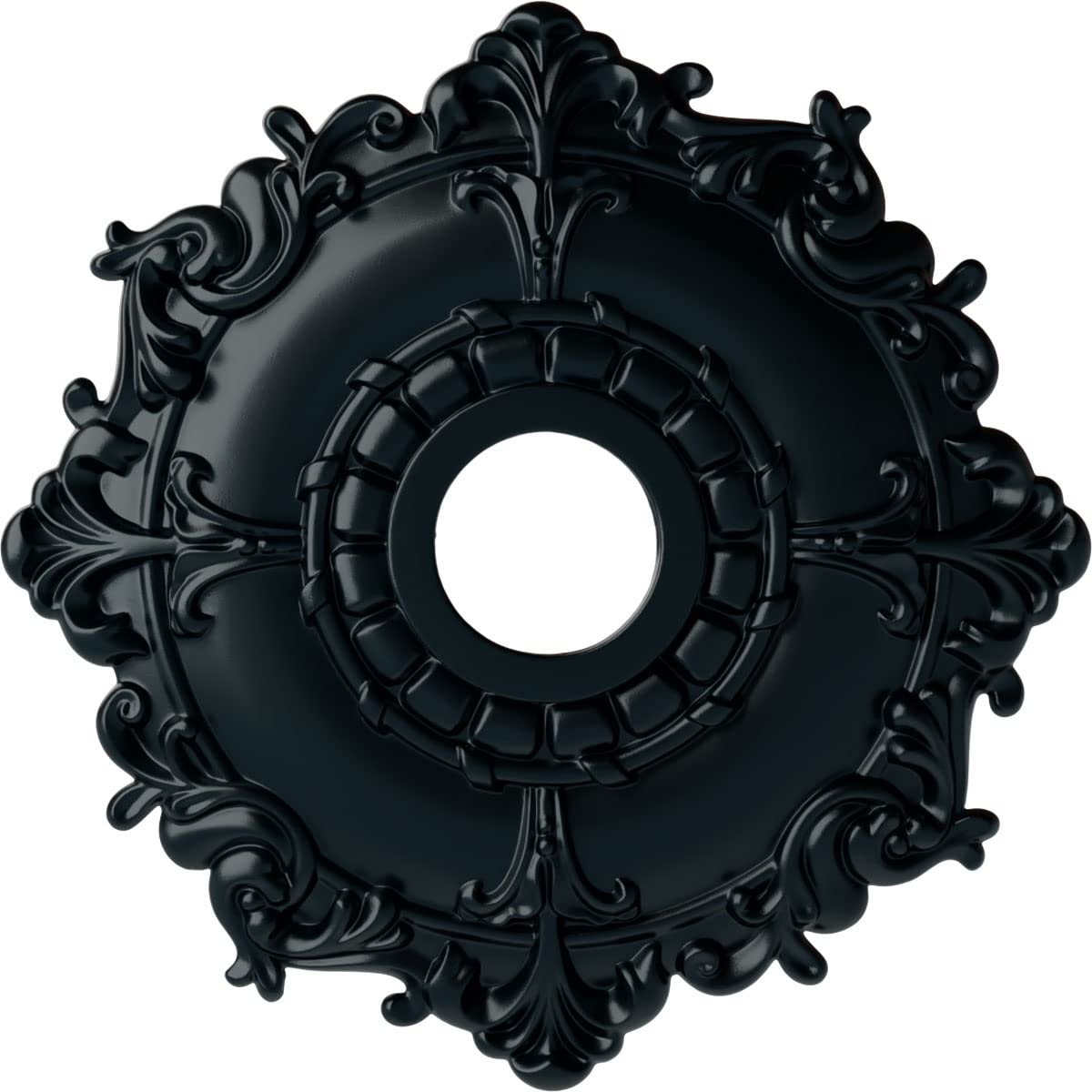 18"OD x 3 1/2"ID x 1 1/2"P Riley Ceiling Medallion (Fits Canopies up to 4 5/8") — Amazon image 25