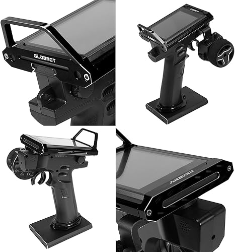 Miniatura 6 de Transmisor de radio de aleación de aluminio Marco RC Transmisor de coche para Flysky Noble NB4 Pro NB4 Lite NB4 Lite Accesorios de actualización