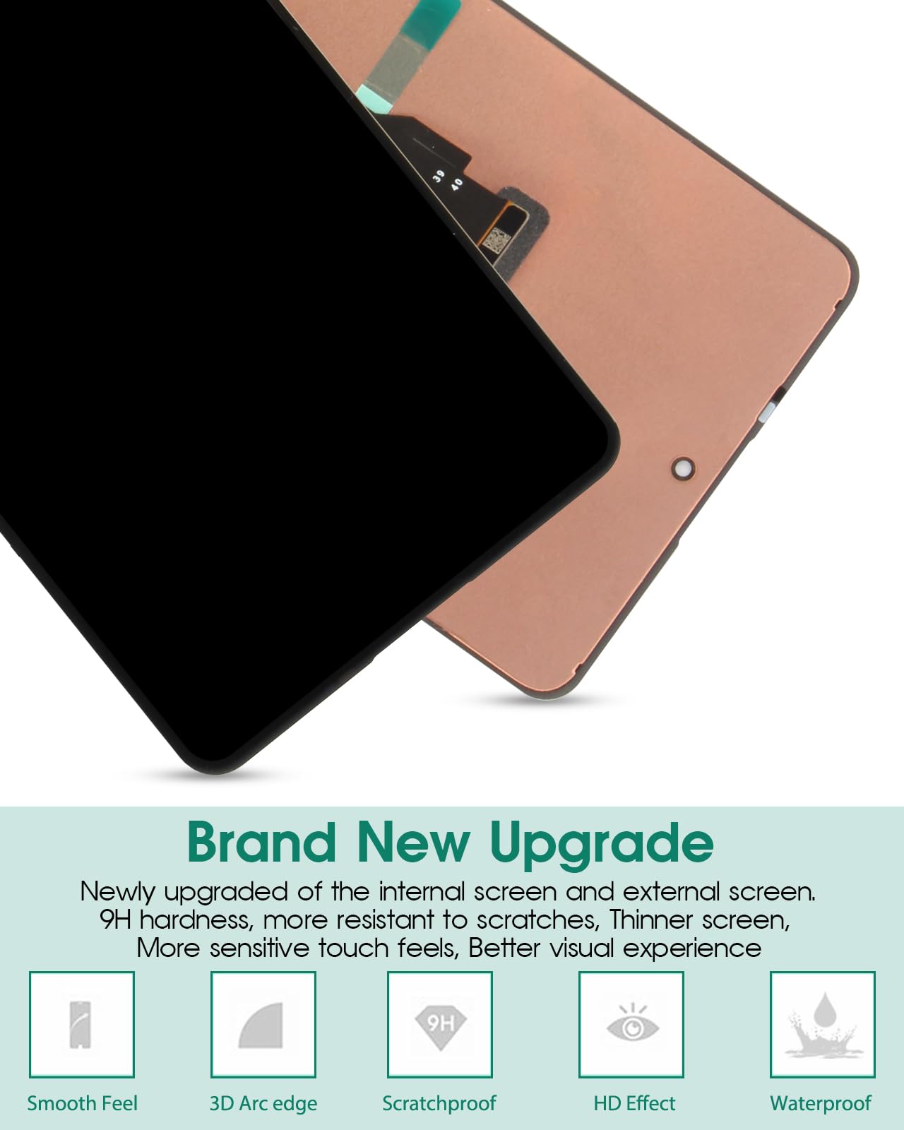 Écran LCD De Remplacement Pour Xiaomi Redmi Note 12 Pro 5G - 6,67 Pouces, Tactile, Kit Réparation Inclus