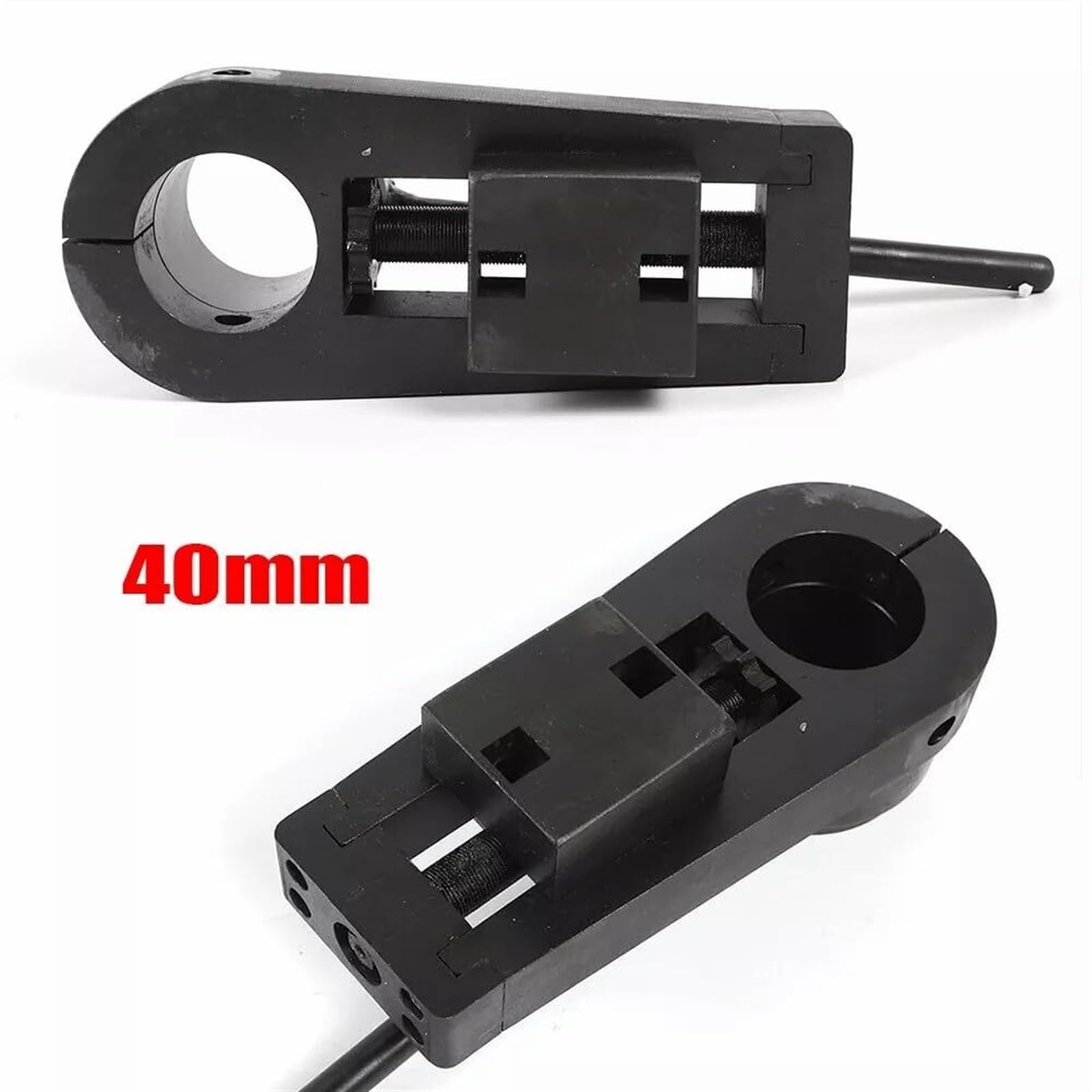 Accessorio per cilindro alesatore - Parte funzionale di fresatura automatica con avanzamento automatico da 40 mm, utensili per alesatura a linea portatile, testa di rivestimento per alesatura