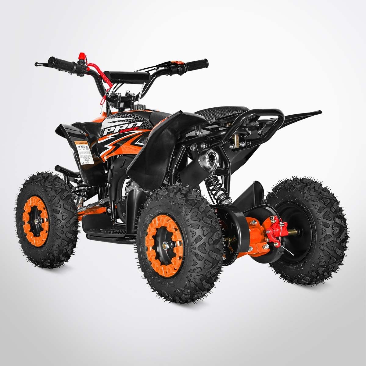 Pocket Quad TIRAX 49 - Mini Quad Enfant 50cc - Orange