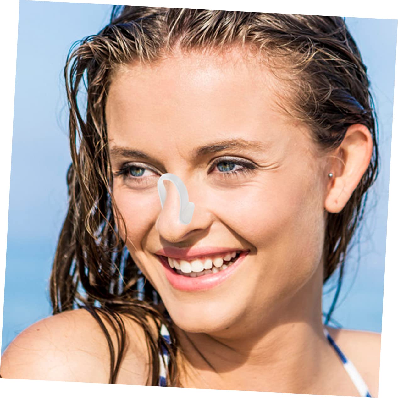 TOYANDONA Pinza Profesional para Natación Cajas De Clips Resistentes Al Agua Accesorios Cómodos para Nadadores