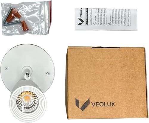 Miniatura 6 de Foco LED moderno, accesorio de iluminación monopoint de acento para interiores, 10 W, 3000 K, para estantería, galería de arte, dormitorio, sala de