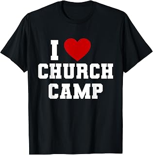 VBS I Love Church Camp Christian Church Bible School Jesus T-Shirt